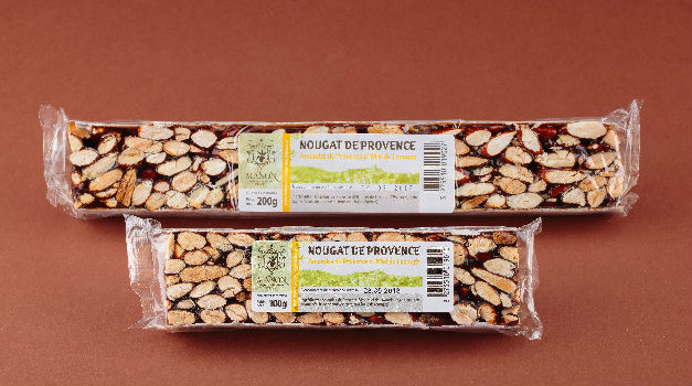 BARRE NOUGAT NOIR PROVENCE 100G & 200G