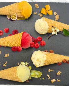 glaces et sorbets de chez manon chocolatier