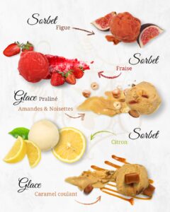 glace sorbet Manon