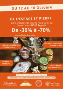 Grande braderie zone artisanale St Pierre à Peyruis